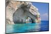 Blue Caves Zakynthos Greece-null-Mounted Art Print