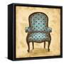 Blue Chair V-Gregory Gorham-Framed Stretched Canvas