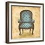 Blue Chair V-Gregory Gorham-Framed Art Print