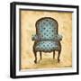 Blue Chair V-Gregory Gorham-Framed Art Print