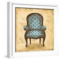 Blue Chair V-Gregory Gorham-Framed Art Print