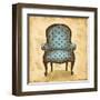 Blue Chair V-Gregory Gorham-Framed Art Print