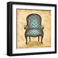 Blue Chair V-Gregory Gorham-Framed Art Print