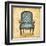 Blue Chair V-Gregory Gorham-Framed Art Print