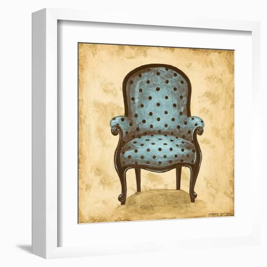 Blue Chair V-Gregory Gorham-Framed Art Print