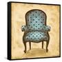 Blue Chair V-Gregory Gorham-Framed Stretched Canvas