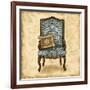 Blue Chair VI-Gregory Gorham-Framed Art Print