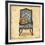 Blue Chair VI-Gregory Gorham-Framed Art Print