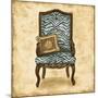 Blue Chair VI-Gregory Gorham-Mounted Art Print