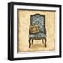 Blue Chair VI-Gregory Gorham-Framed Art Print