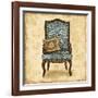 Blue Chair VI-Gregory Gorham-Framed Art Print