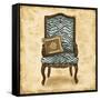 Blue Chair VI-Gregory Gorham-Framed Stretched Canvas