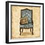 Blue Chair VI-Gregory Gorham-Framed Art Print