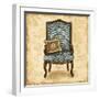 Blue Chair VI-Gregory Gorham-Framed Art Print