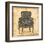 Blue Chair VII-Gregory Gorham-Framed Art Print