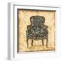 Blue Chair VII-Gregory Gorham-Framed Art Print