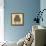 Blue Chair VII-Gregory Gorham-Framed Stretched Canvas displayed on a wall