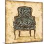 Blue Chair VII-Gregory Gorham-Mounted Art Print