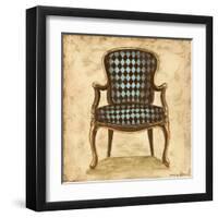 Blue Chair VIII-Gregory Gorham-Framed Art Print