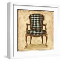 Blue Chair VIII-Gregory Gorham-Framed Art Print