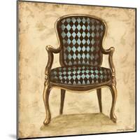 Blue Chair VIII-Gregory Gorham-Mounted Art Print