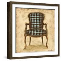 Blue Chair VIII-Gregory Gorham-Framed Art Print