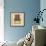 Blue Chair VIII-Gregory Gorham-Framed Art Print displayed on a wall