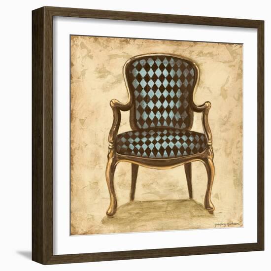 Blue Chair VIII-Gregory Gorham-Framed Art Print