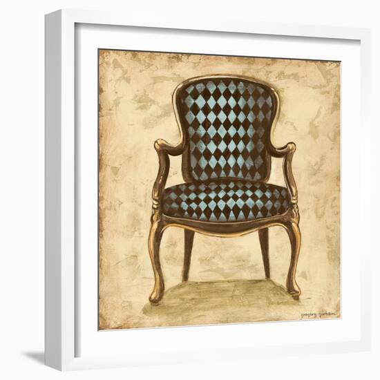 Blue Chair VIII-Gregory Gorham-Framed Art Print