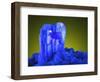 Blue Chalcanthite Mineral in Matrix-Walter Geiersperger-Framed Photographic Print