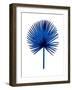 Blue Chamaerops Leaf-Jasmine Woods-Framed Art Print