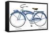 Blue Chantilly-Jennifer Goldberger-Framed Stretched Canvas