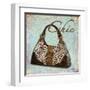 Blue Chic Purse-Todd Williams-Framed Art Print