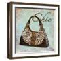 Blue Chic Purse-Todd Williams-Framed Art Print