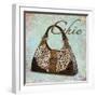 Blue Chic Purse-Todd Williams-Framed Art Print