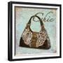 Blue Chic Purse-Todd Williams-Framed Premium Giclee Print