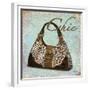 Blue Chic Purse-Todd Williams-Framed Premium Giclee Print