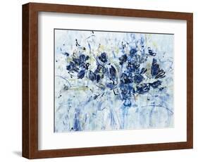 Blue Chiffon-Jodi Maas-Framed Giclee Print