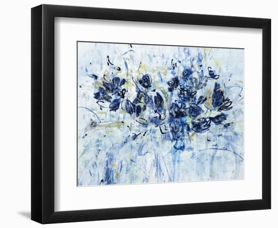 Blue Chiffon-Jodi Maas-Framed Giclee Print