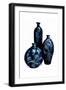 Blue China Vases-OnRei-Framed Art Print