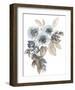 Blue & Chocolate Cascade II-Jennifer Goldberger-Framed Art Print