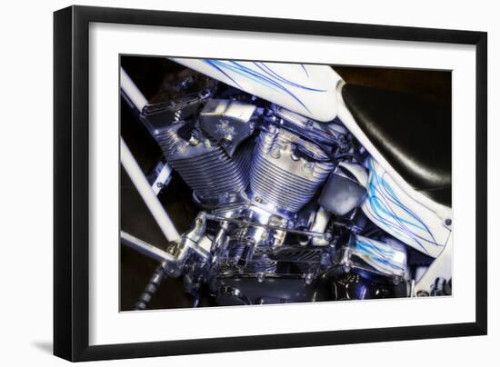 Blue Chopper-Alan Hausenflock-Framed Photographic Print