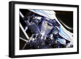 Blue Chopper-Alan Hausenflock-Framed Photographic Print