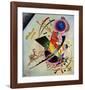 Blue Circle, 1922-Wassily Kandinsky-Framed Giclee Print