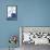 Blue Circle Study I-Jodi Fuchs-Framed Stretched Canvas displayed on a wall