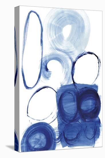 Blue Circle Study I-Jodi Fuchs-Stretched Canvas