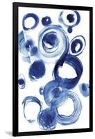 Blue Circle Study IV-Jodi Fuchs-Framed Art Print