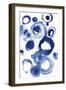 Blue Circle Study IV-Jodi Fuchs-Framed Art Print