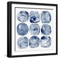 Blue Cirque-Jacob Q-Framed Art Print