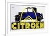 Blue Citroen-null-Framed Giclee Print